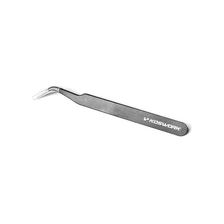 Pinzeta zahnutá silná 1.5mm
