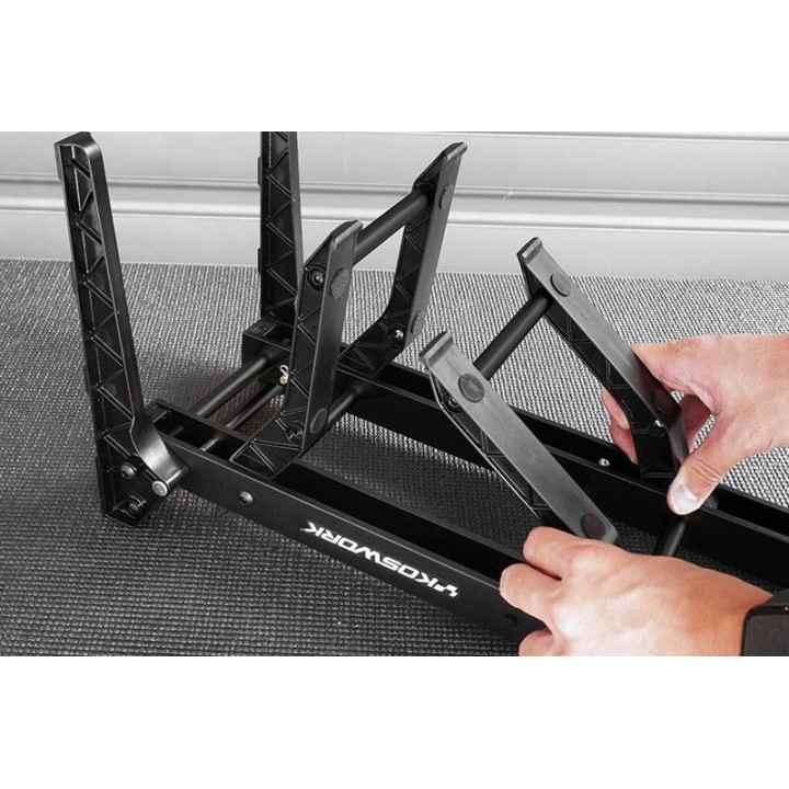 Skládací stojánek pro RC auta, výška 475 mm, 2 patra