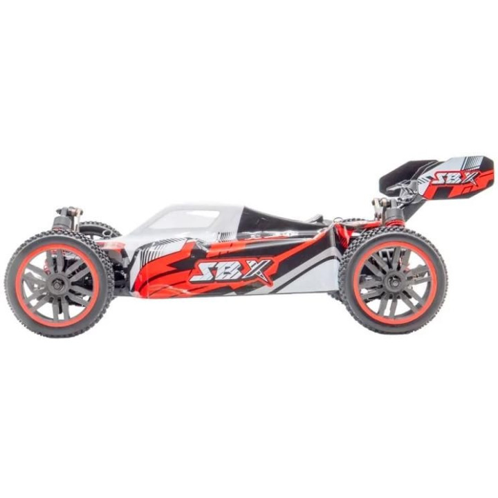 SBX Buggy 1/12 XL - 2.4GHz RTR (4WD), červená