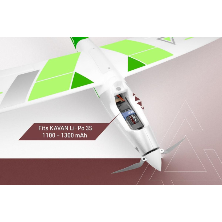 KAVAN Alpha V2 1500mm ARF - zelená