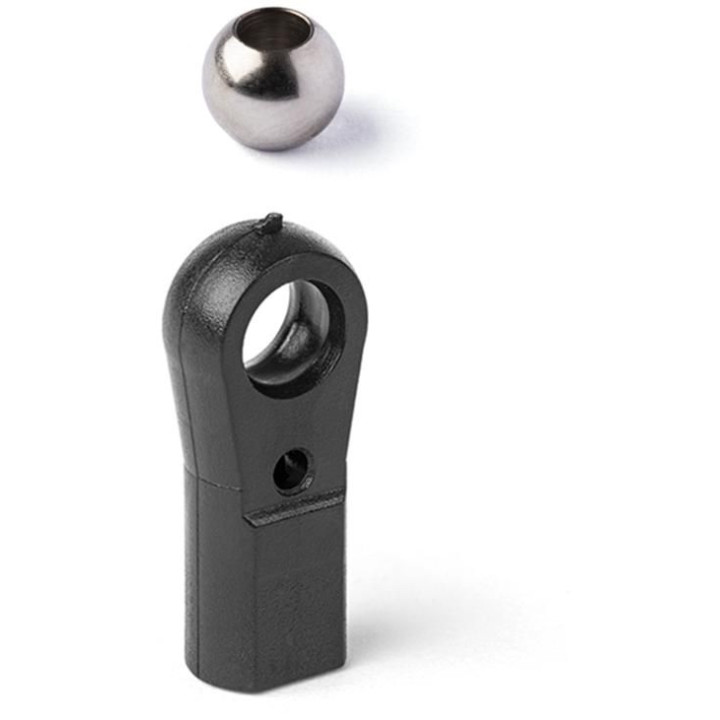 MAXI kloubek M3 s kuličkou 6,0mm a vrtáním 3,0mm , 2 ks.