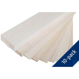 100x10cm Balsa 9 mm standard (balení 10 ks)