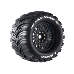 MT-CYCLONE SPORT 1/8, 0 a 1/2 offset 17mm odnímatelný hex, Černé disky, 2 ks