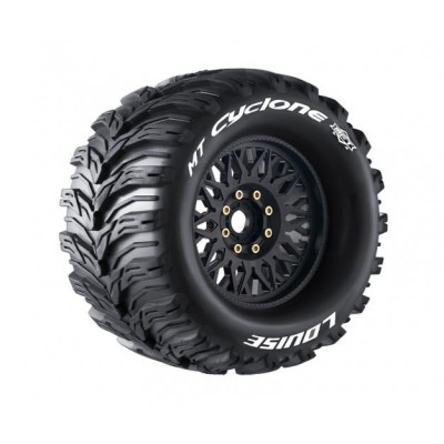 MT-CYCLONE SPORT 1/8, 0 a 1/2 offset 17mm odnímatelný hex, Černé disky, 2 ks