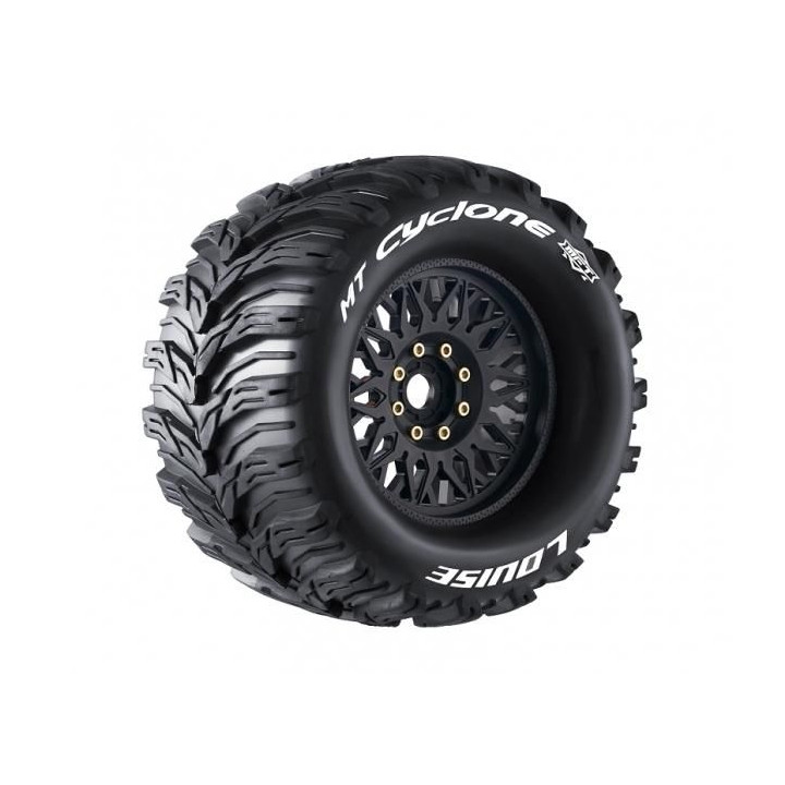 MT-CYCLONE SPORT 1/8, 0 a 1/2 offset 17mm odnímatelný hex, Černé disky, 2 ks