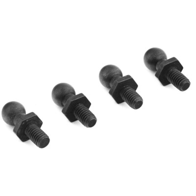 Kulové čepy, střední 8mm, 4ks. - S10 Twister - 1/10 2WD Buggy