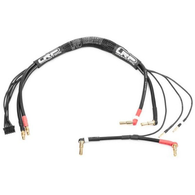 Nabíjecí kabel 35cm 2x2S LiPo HARDCASE z G4 na P4/5 včetně balančního konekt. XH