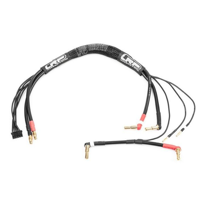 Nabíjecí kabel 35cm 2x2S LiPo HARDCASE z G4 na P4/5 včetně balančního konekt. XH