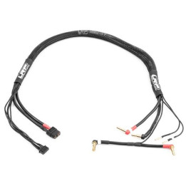 Nabíjecí kabel 60cm 2x2S LiPo HARDCASE z XT60 na P4/5 včetně balančního konekt. XH