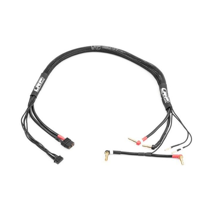 Nabíjecí kabel 60cm 2x2S LiPo HARDCASE z XT60 na P4/5 včetně balančního konekt. XH