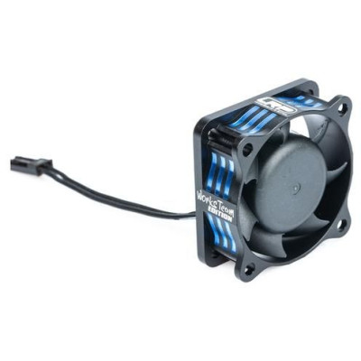 LRP WorksTeam Hliníkový SuperHighRev. ventilátor 40x40x15mm 1-2S s přijímačovým konektorem