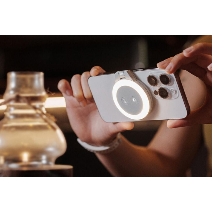 PGYTECH - MagGlow Phone Fill Light (Misty Gray)