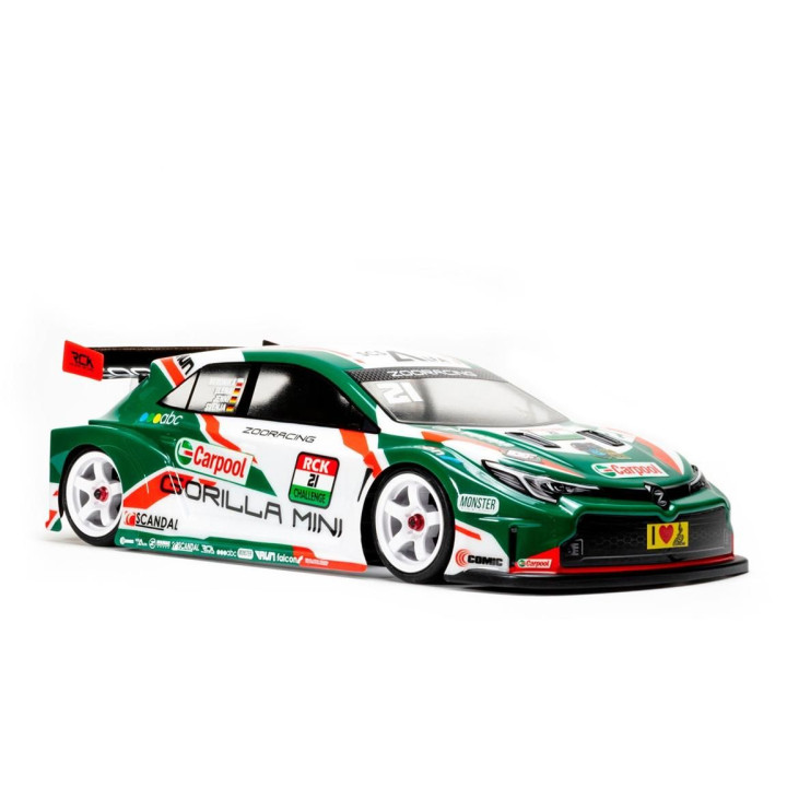 Karoserie čirá Gorilla MINI M-chassis touring car - 0,7 mm