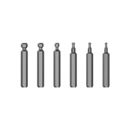 JAKEMY 6in1 H4.0 Ball Hex Bit Set
