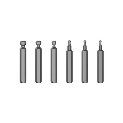 JAKEMY 6in1 H4.0 Ball Hex Bit Set