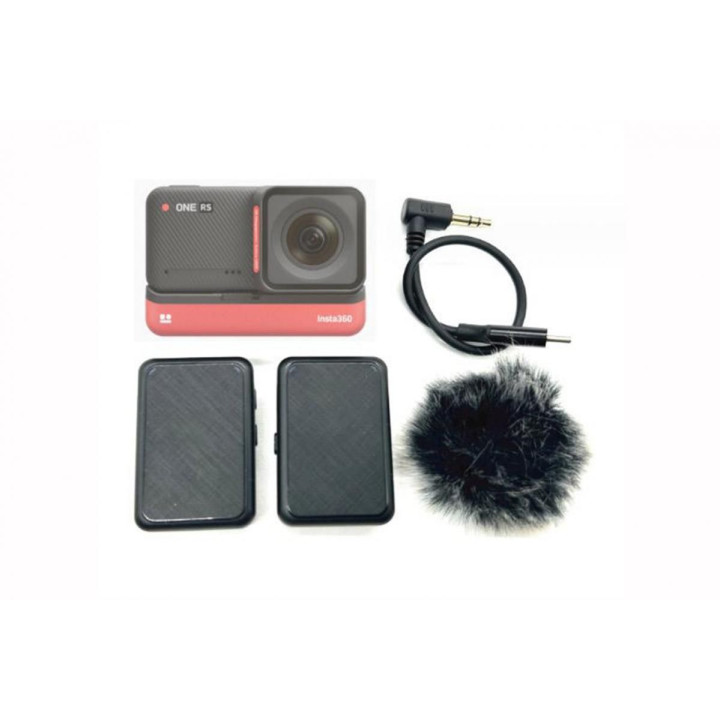 Insta360 ONE RS - 2v1 2,4G bezdrátový mikrofon (vč. baterie)