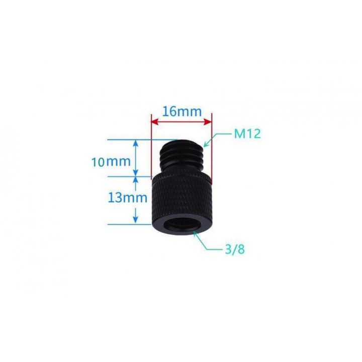 3/8" Female to M12Male Screw