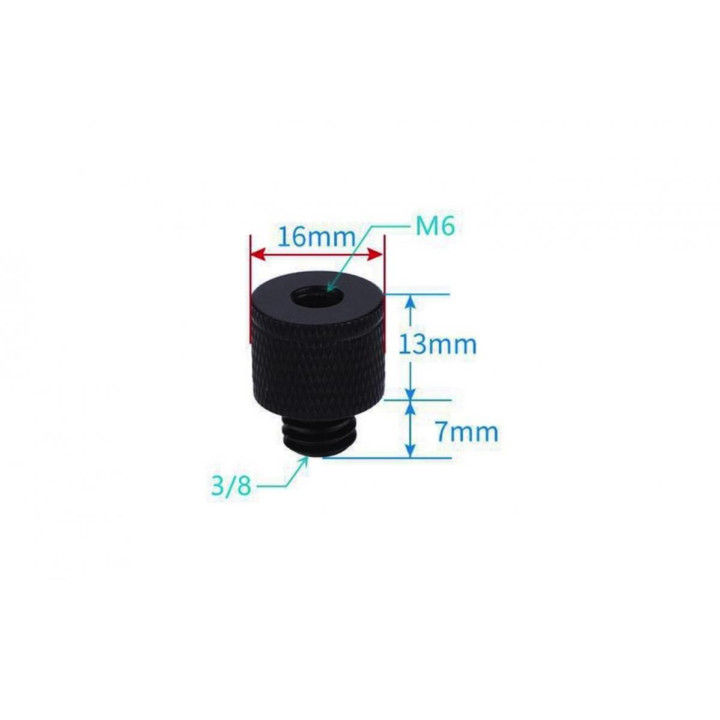 M6 Female to 3/8" Male Screw