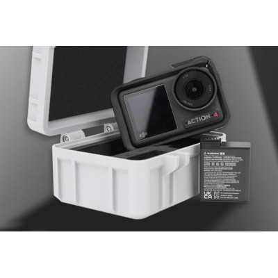 DJI Action 5 Pro / Action 4 / Action 3 - Gray Hardshell Case