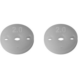 FT pístky tlumičů 13mm, 2x2,0 mm, 2,5mm, 2 ks.