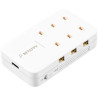 Nabíječka BETAFPV Charger V2 je přenosné zařízení s 6 porty určené pro současné nabíjení baterií s konektory BT2.0 a PH2.0. Podporuje rychlé nabíjení díky protokolům PD3.0, QC3.0 a BC1.2 s maximálním proudem 1A na port. Napájení probíhá přes USB-C s výkonem až 30 W, což zajišťuje efektivní a rychlé nabíjení doma i na cestách. Nabíječka je kompaktní, lehká a kompatibilní s LiHV bateriemi 4,35 V. Je ideální volbou pro bezpečné a pohodlné nabíjení více baterií najednou.