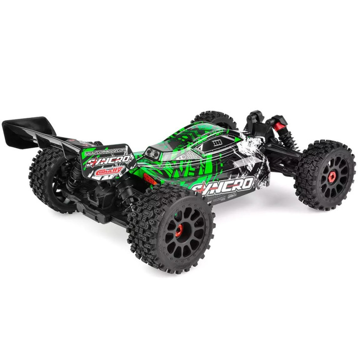 SYNCRO - BUGGY 2WD 3-4S - RTR - zelená