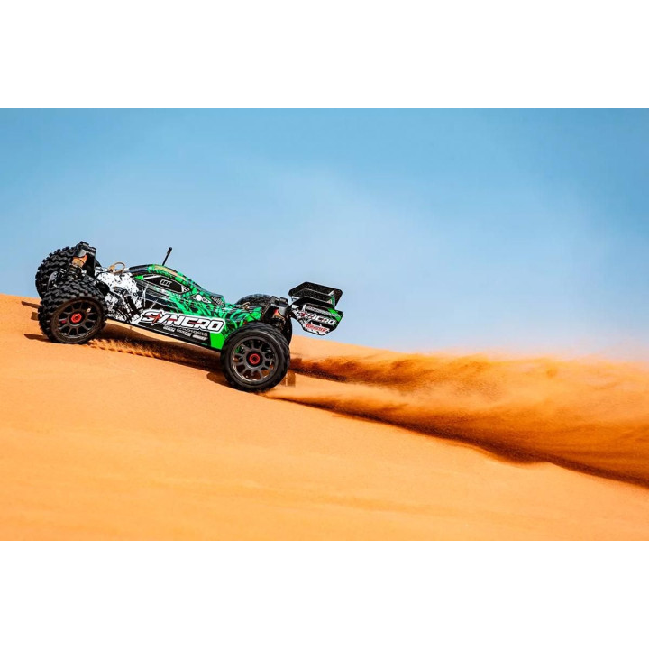 SYNCRO - BUGGY 2WD 3-4S - RTR - zelená