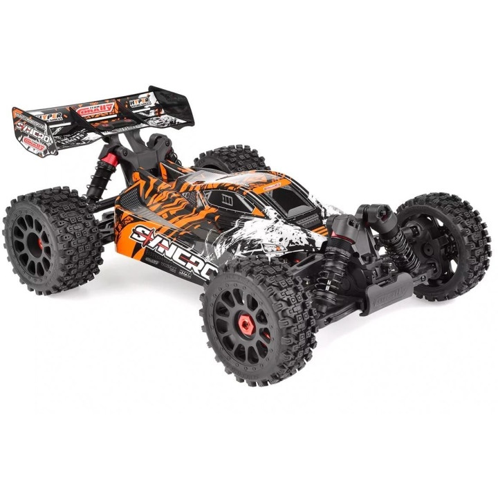 SYNCRO - BUGGY 2WD 3-4S - RTR - oranžová