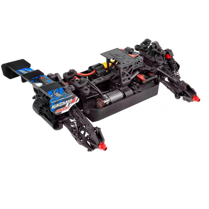 PUNISHER-4 - Monster Truck 4WD 3-4S - RTR - modrá