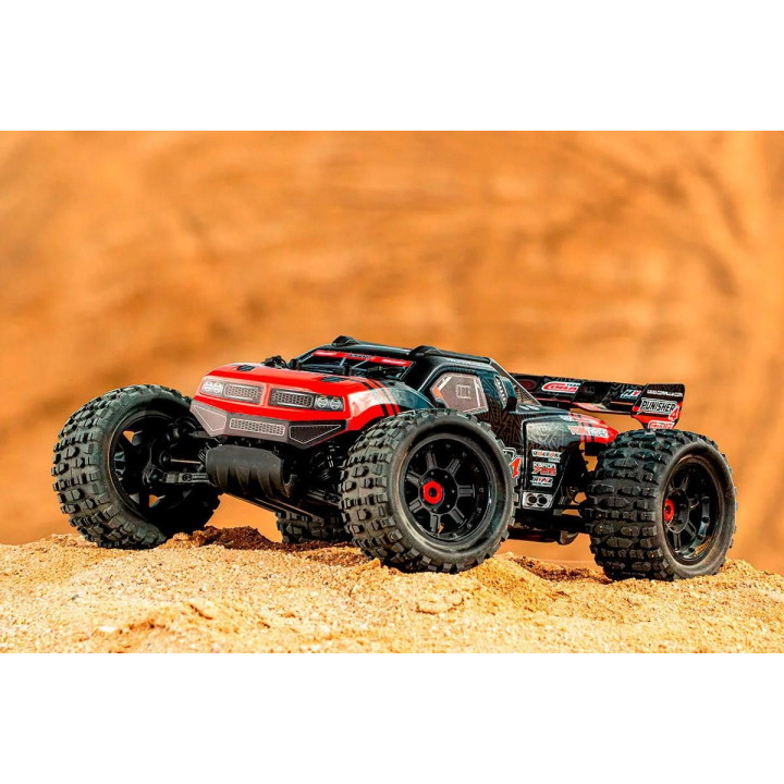 PUNISHER-4 - Monster Truck 4WD 3-4S - RTR - modrá