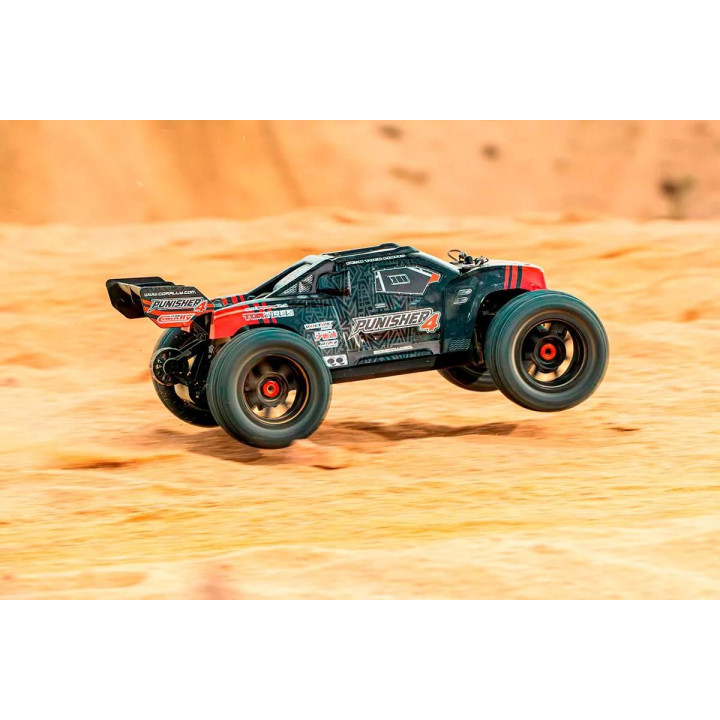 PUNISHER-4 - Monster Truck 4WD 3-4S - RTR - modrá