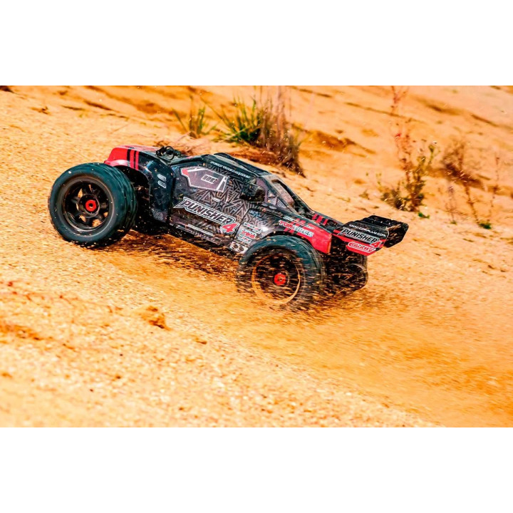 PUNISHER-4 - Monster Truck 4WD 3-4S - RTR - modrá