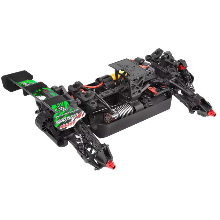 KAGAMA-4 - Monster Truck 4WD 3-4S - RTR - zelená