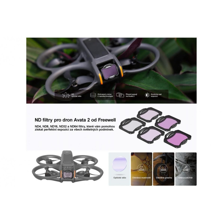 Freewell ND64 filtr pro DJI Avata 2