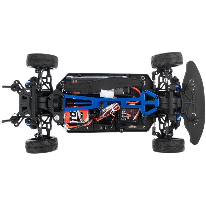 HiMOTO 1:10 Onroad NASCADA 2,4 GHz RTR set, modrá