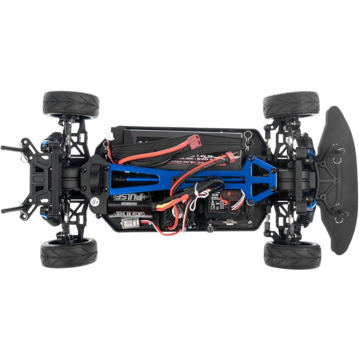 HiMOTO 1:10 Onroad NASCADA Brushless 2,4 GHz RTR set, modrá