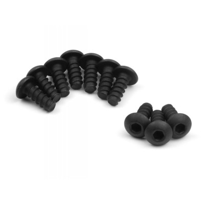 Imbusové šroubky s kulatou klavou M2x6mm, 10 ks