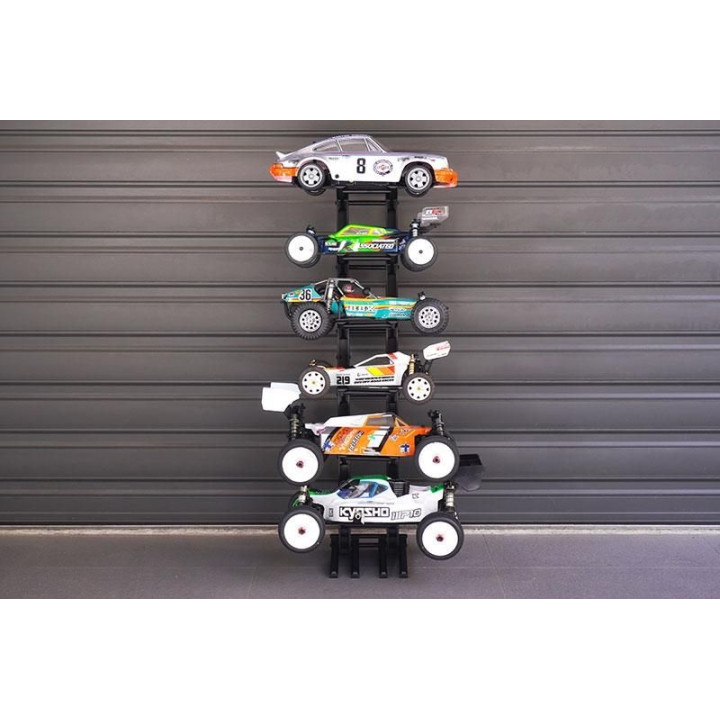Stojánek pro RC auta, výška 100 cm, 6 pater