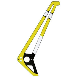 M5 svislý stabilizátor - žlutá
