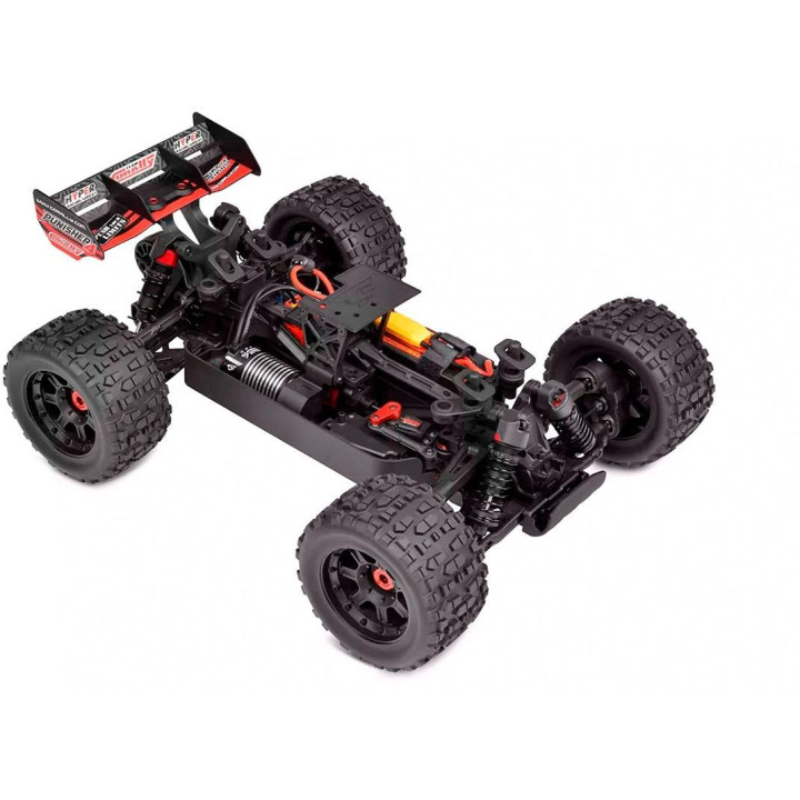 PUNISHER-4 - Monster Truck 4WD 3-4S - RTR - červená