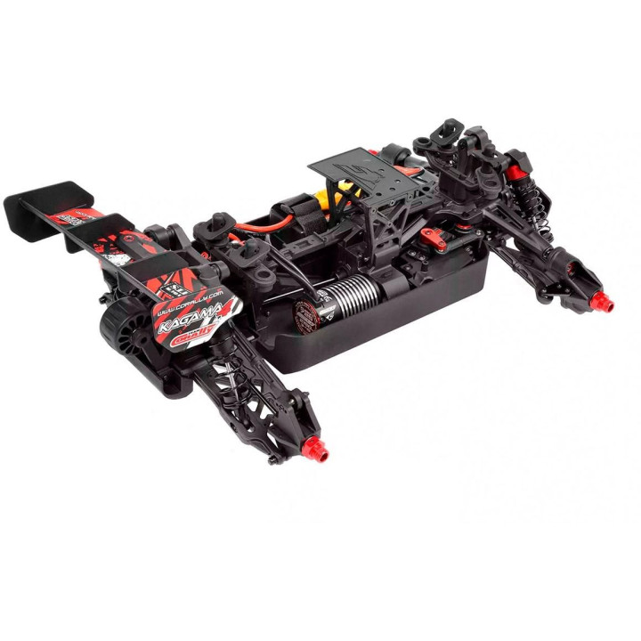 PUNISHER-4 - Monster Truck 4WD 3-4S - RTR - červená