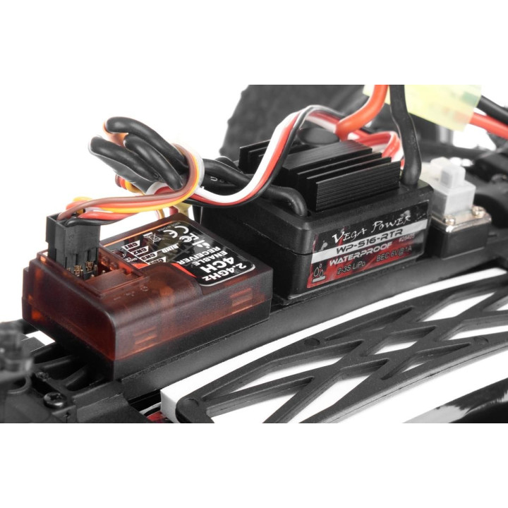 HiMOTO 1:18 Short Course TYRONNO Brushless 2,4 GHz RTR set, modrá