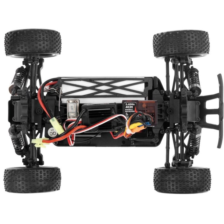 HiMOTO 1:18 Short Course TYRONNO Brushless 2,4 GHz RTR set, červená