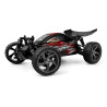 Model v měřítku 1:18 poháněný stejnosměrným motorem, v RTR setu s volantovou RC soupravou 2,4 GHz, 1100mAh 7,2V NiMH pohonným akumulátorem a USB nabíječem.