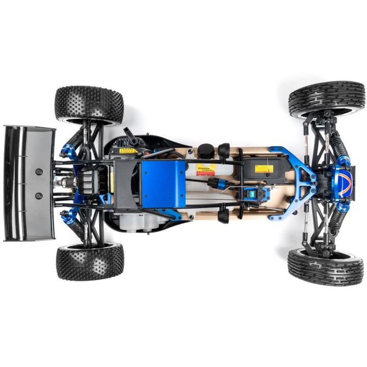 HiMOTO 1:5 Buggy RAPTOR 5XB 32cc 2,4 GHz RTR set, šedá