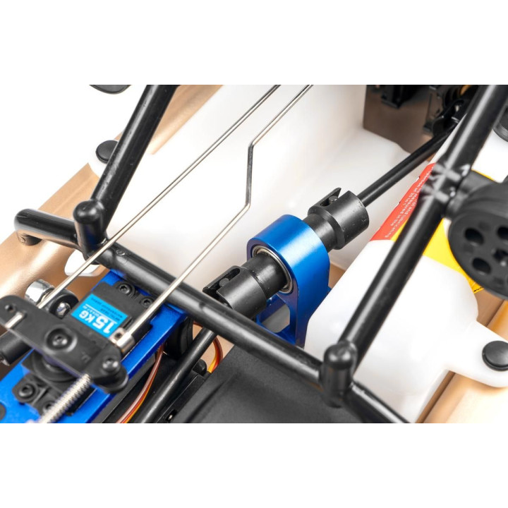 HiMOTO 1:5 Buggy RAPTOR 5XB 32cc 2,4 GHz RTR set, šedá