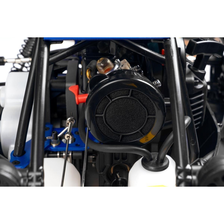 HiMOTO 1:5 Buggy RAPTOR 5XB 32cc 2,4 GHz RTR set, šedá