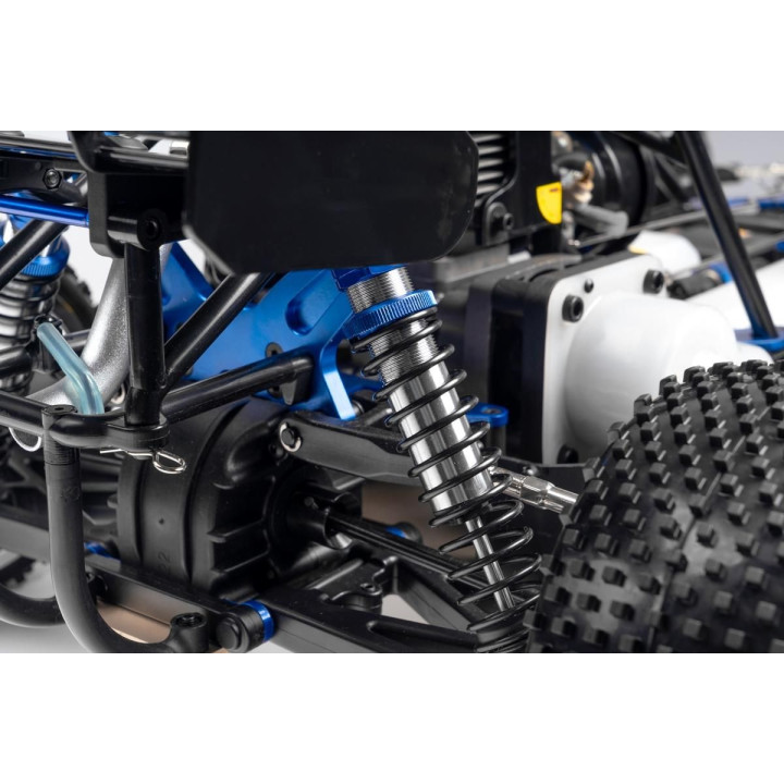 HiMOTO 1:5 Buggy RAPTOR 5XB 32cc 2,4 GHz RTR set, šedá