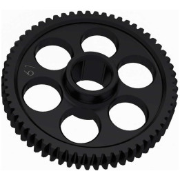 Arrma ocelové čelní ozubené kolo CNC 61T