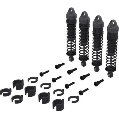 Arrma tlumič 71mm, 500cSt (4): GROM